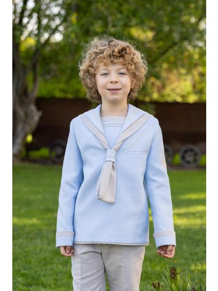 Traje de Comunión 2027 Marinero Niño Eslora modelo Lesbos [0]