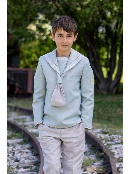 Traje de Comunión 2027 Marinero Niño Eslora modelo Delfos [0]