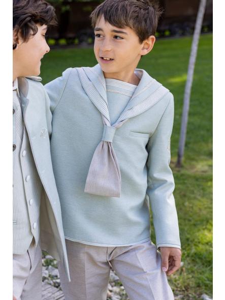 Traje de Comunión 2027 Marinero Niño Eslora modelo Delfos [2]