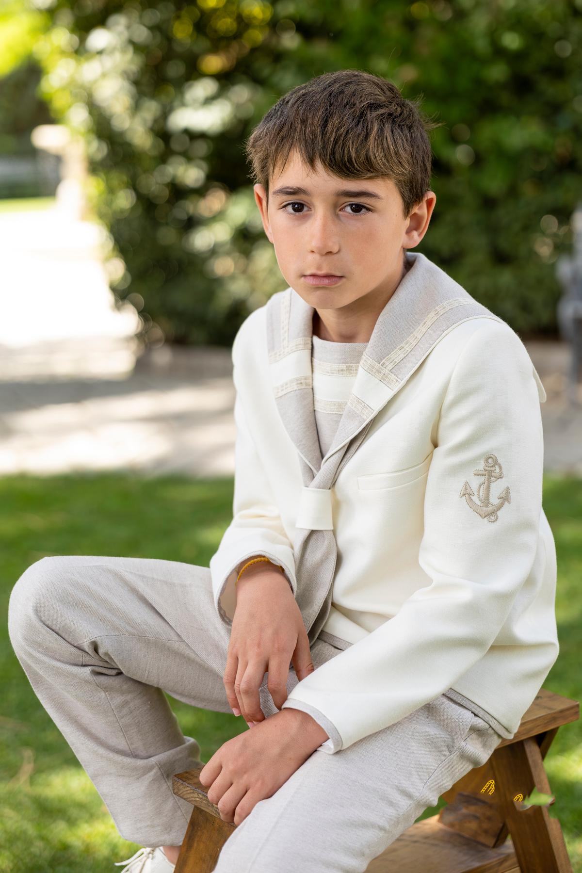 Traje de Comunión 2027 Marinero Niño Eslora modelo Genova