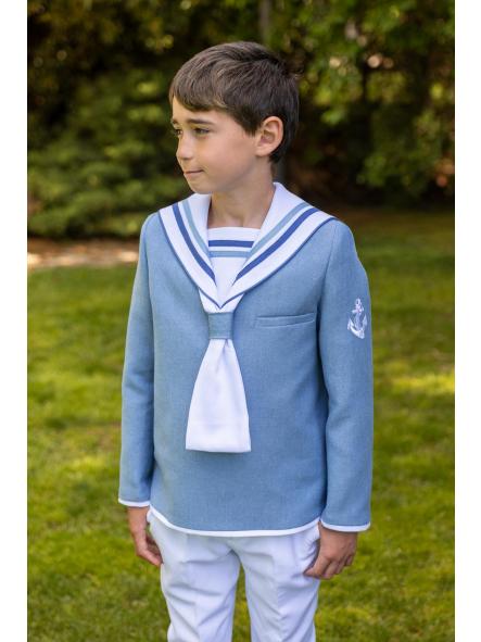 Traje de Comunión 2027 Marinero Niño Eslora modelo Lyon
