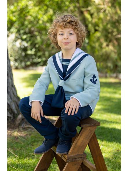 Traje de Comunión 2027 Marinero Niño Eslora modelo Menfis