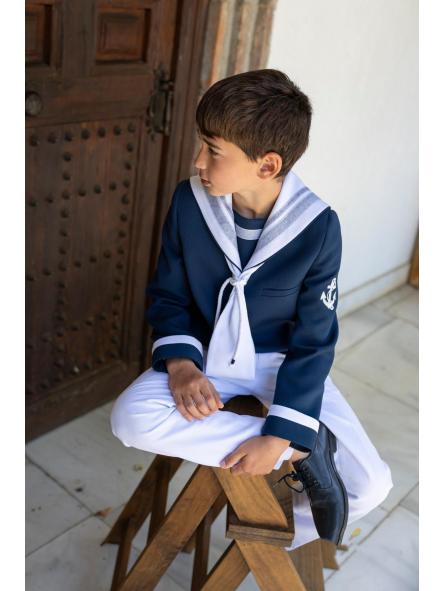 Traje de Comunión 2027 Marinero Niño Eslora modelo Itaca [0]