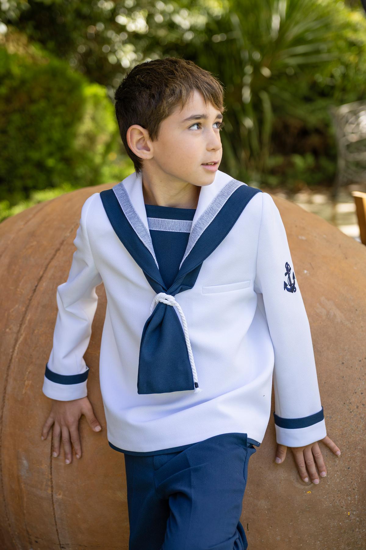 Traje de Comunión 2027 Marinero Niño Eslora modelo Keilos