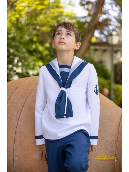 Traje de Comunión 2027 Marinero Niño Eslora modelo Keilos [1]