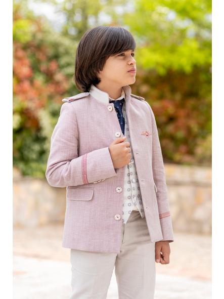 Traje de comunión 2026 niño almirante ESLORA modelo Nero
