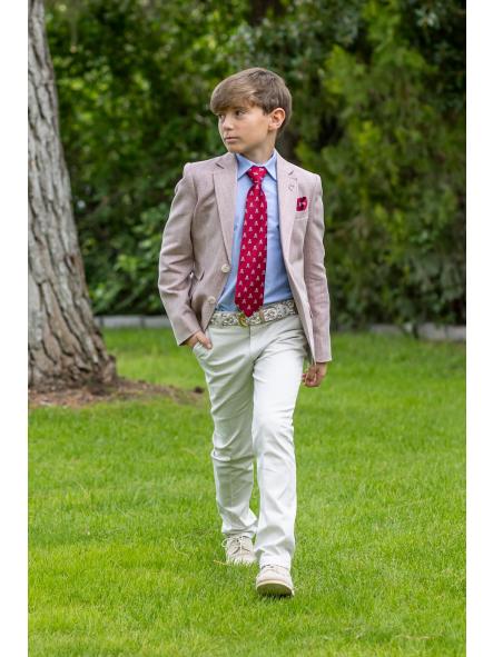 Traje de calle comunión 2026 niño ESLORA modelo Tamar