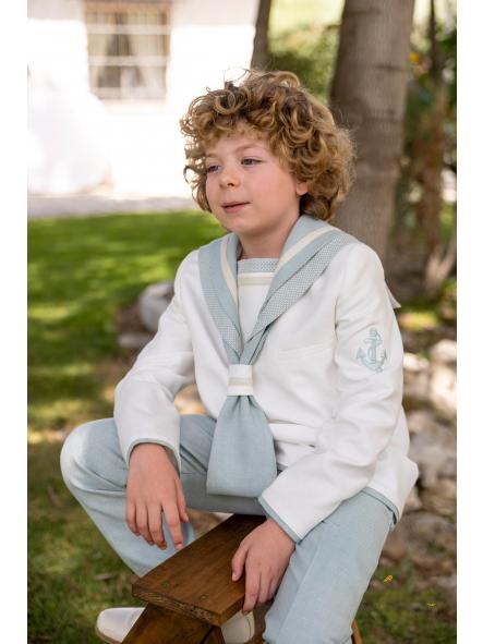 Traje de Comunión 2027 Marinero Niño Eslora modelo Elba [0]