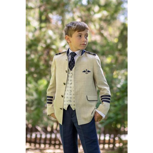 Traje de comunión 2025 niño almirante ESLORA modelo Albanie [0]