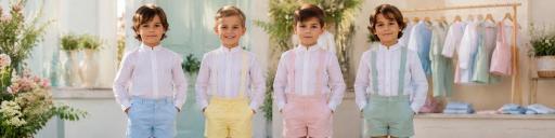 trajes de ceremoia y arras para niño online