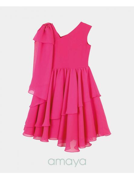 Vestido para adoleste niña AMAYA fucsia 634620 [2]