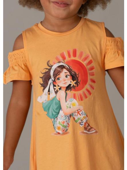 Vestido playero de niña MAYORAL con bolsito 26-03941-010 [1]