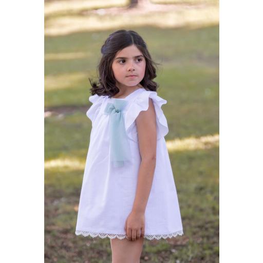 Vestido de Ceremonia y Arras niña EVA MARTINEZ ARTESANIA modelo 38311CBG