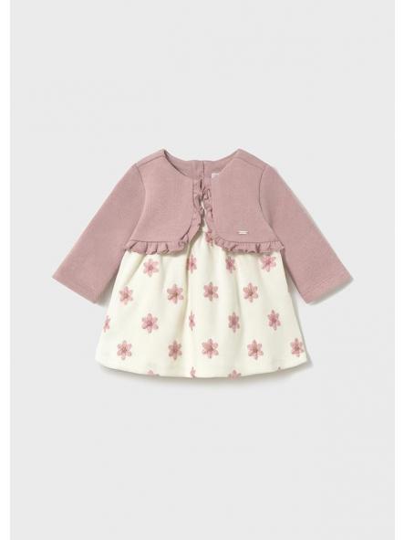 Vestido con rebeca bebe niña MAYORAL newborn 2832