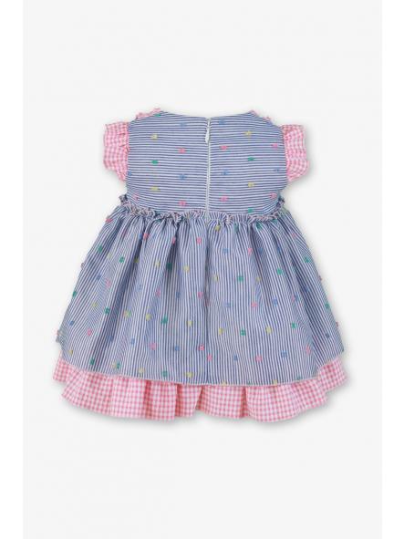 Vestido de niña bebe de tirantes MIRANDA modelo 146-V [1]