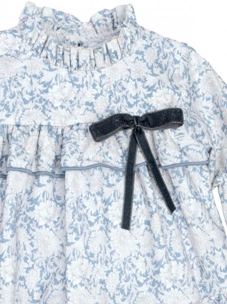 Vestido de bebe niña CALAMARO estampado Naron 21351 [2]