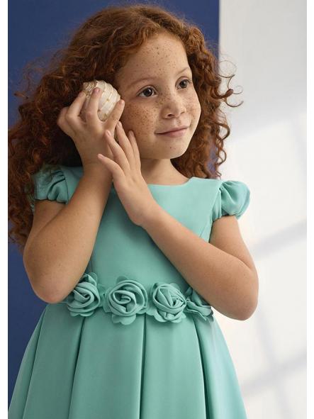 Vestido ceremonia niña ABEL  Y LULA crepe 26-05031-061 [1]
