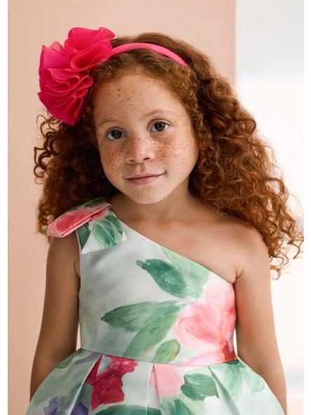 Vestido ceremonia niña ABEL  Y LULA asimetrico 26-05044-002 [1]