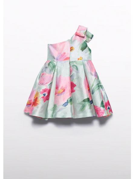 Vestido ceremonia niña ABEL  Y LULA asimetrico 26-05044-002 [4]