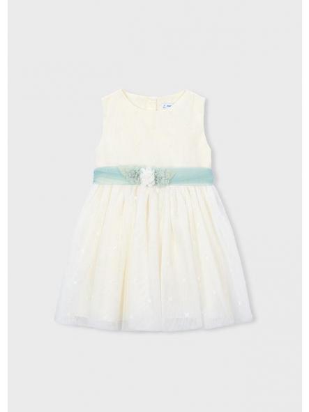 Vestido ceremonia niña MAYORAL tul bordado 26-03919-042 [3]