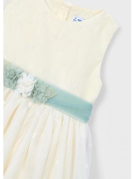 Vestido ceremonia niña MAYORAL tul bordado 26-03919-042 [5]
