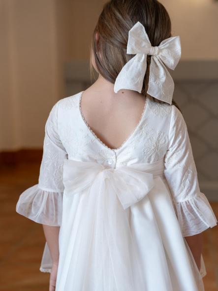 Vestido de Ceremonia y Arras niña EVA MARTINEZ ARTESANIA modelo 40312 [6]