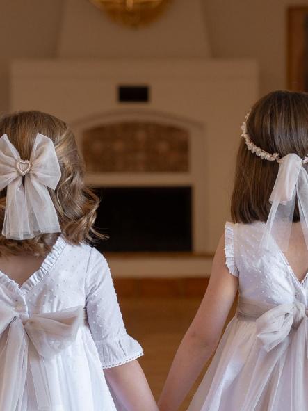 Vestido de Ceremonia y Arras niña EVA MARTINEZ ARTESANIA modelo 40711 [7]