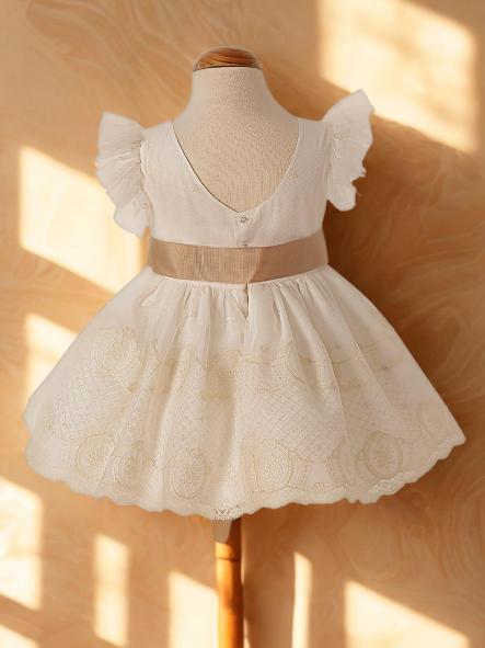 Vestido niña ceremonia CARMY bordado 6900 [1]