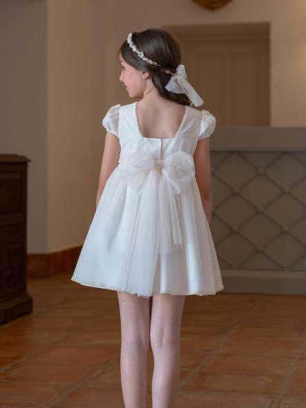 Vestido de Ceremonia y Arras niña EVA MARTINEZ ARTESANIA modelo 40312 [1]