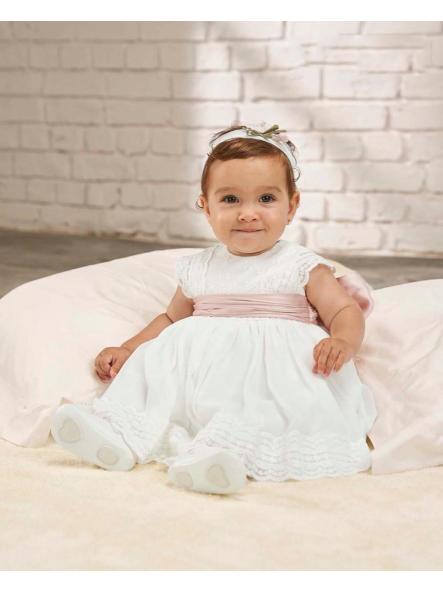 Vestido de bautizo bebe niña AMAYA modelo 633305 [0]
