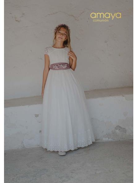 Vestido de Comunión 2027 Amaya modelo 657013MC