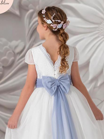 Vestido de Comunión outlet CARMY 2025 modelo 5119 [1]