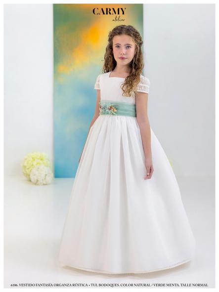 Vestido de Comunión CARMY 2026 modelo 6106 [6]