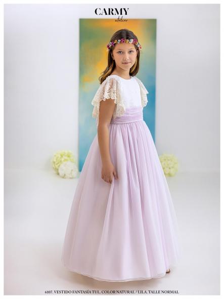 Vestido de Comunión CARMY 2026 modelo 6107 [6]