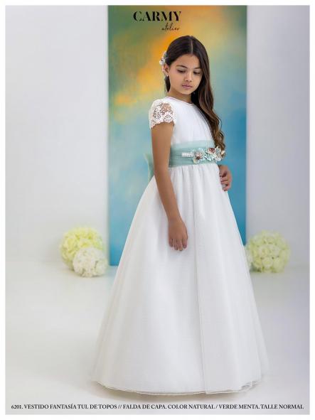 Vestido de Comunión CARMY 2026 modelo 6201 [6]