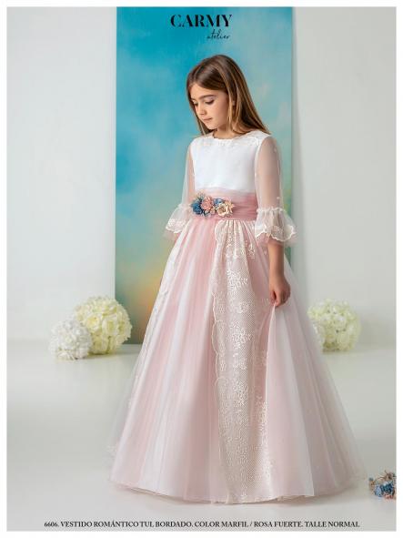 Vestido de Comunión CARMY 2026 modelo 6606 [6]