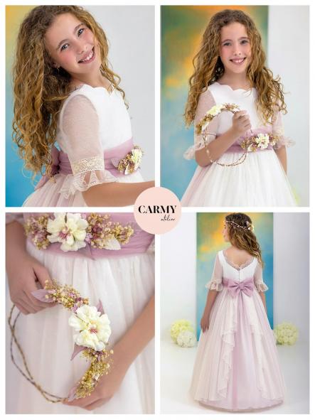 Vestido de Comunión CARMY 2026 modelo 6621 [1]
