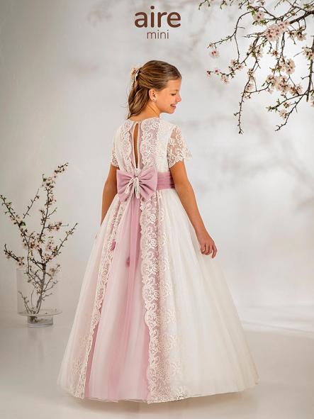 Vestido de comunión AIRE BARCELONA PREMIUM 2027 modelo A958 [1]