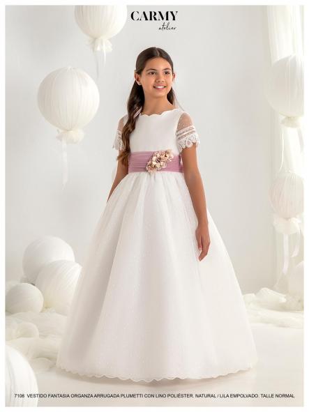 Vestido de comunión CARMY 2027 modelo 7106 [5]