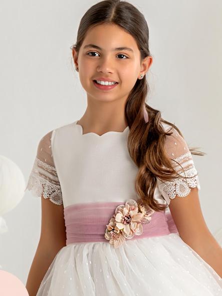 Vestido de comunión CARMY 2027 modelo 7106 [1]