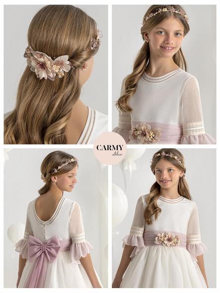 Vestido de comunión CARMY 2027 modelo 7117 [1]
