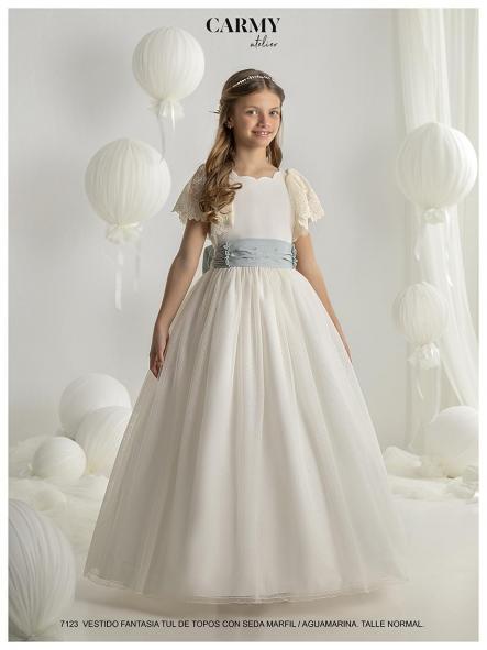 Vestido de comunión CARMY 2027 modelo 7123 [0]