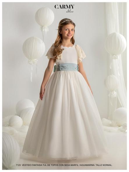 Vestido de comunión CARMY 2027 modelo 7123 [5]