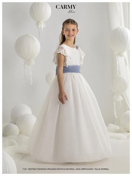 Vestido de comunión CARMY 2027 modelo 7127 [0]