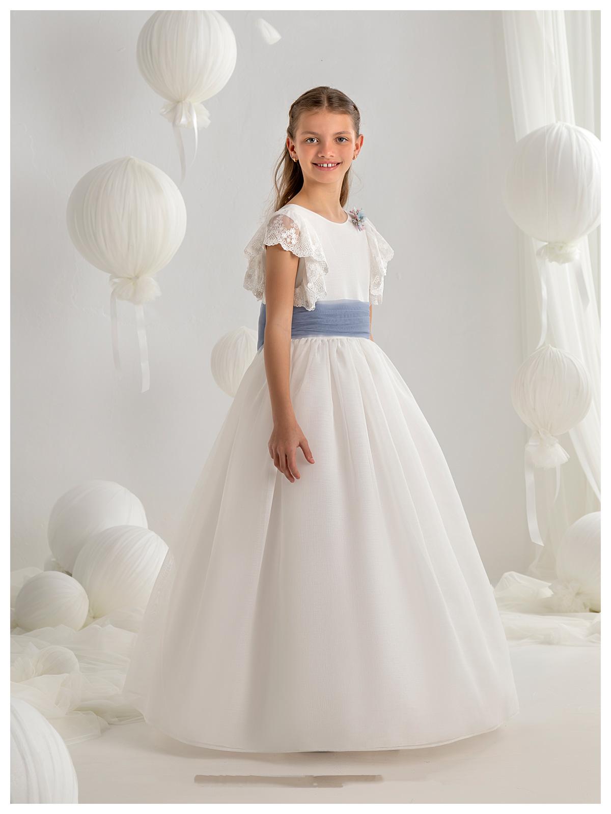 Vestido de comunión CARMY 2027 modelo 7127