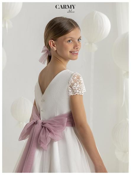 Vestido de comunión CARMY 2027 modelo 7507 [1]