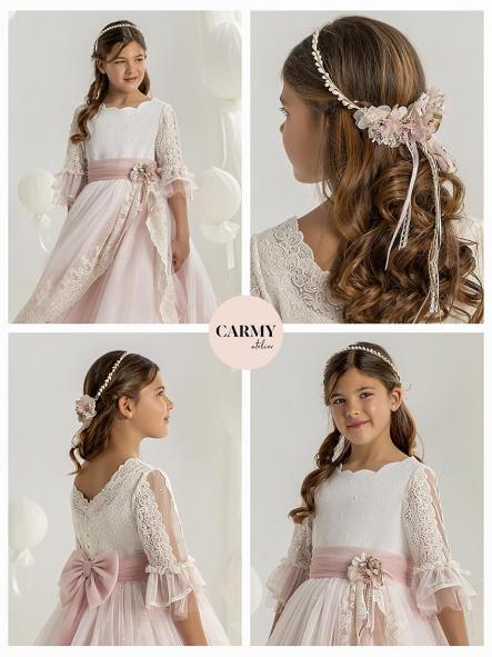 Vestido de comunión CARMY 2027 modelo 7603 [1]