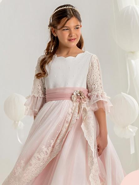 Vestido de comunión CARMY 2027 modelo 7603 [1]