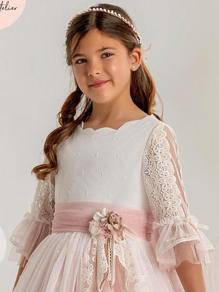 Vestido de comunión CARMY 2027 modelo 7603 [4]