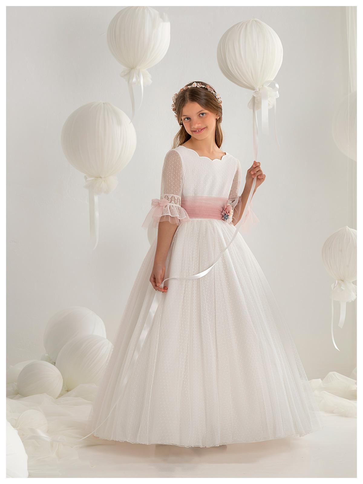 Vestido de comunión CARMY 2027 modelo 7610